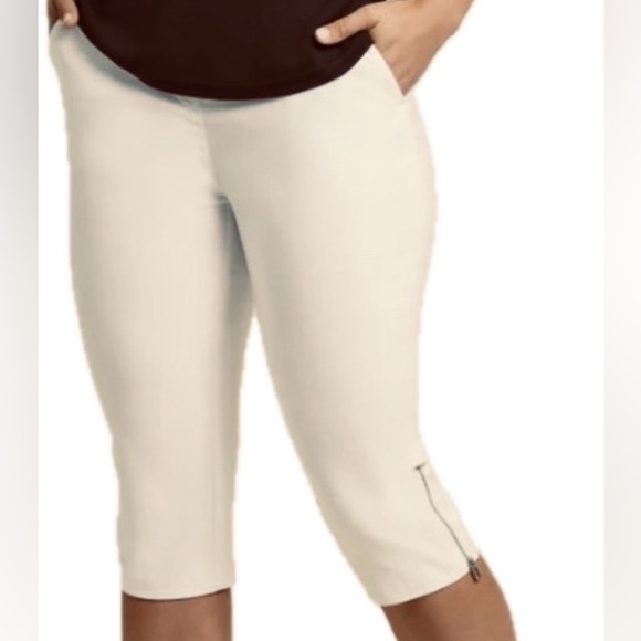 Tribal Audrey capris w/pockets/seasonal essentials “flatten it” technology -NWT - Picture 4 of 16